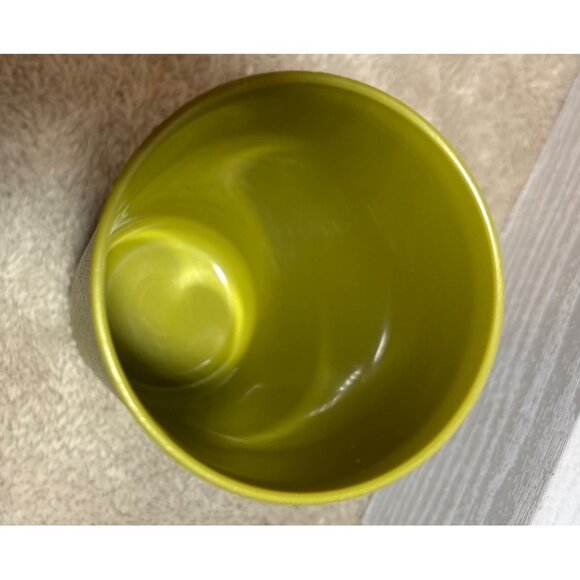 Vintage Tupperware 12oz Tumbler 873 Autumn Harvest Green 5.5" Tall - Picture 2 of 7